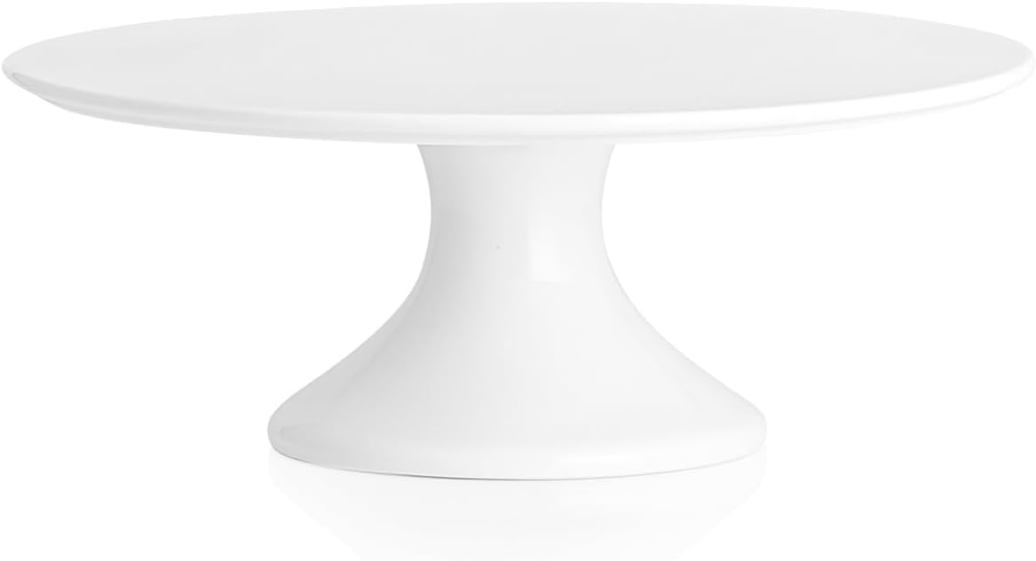 4 PCS Round Cake Stand, Cake Plate, Dessert Stand, Cake Stand for Party, Home Decorating Stand, White